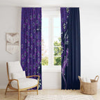 Melbourne Storm NAIDOC Week 2026 Window Curtain Aboriginal Lizard Dot Painting - 50 Years of Deadly