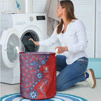 Newcastle Knights NAIDOC Week 2026 Laundry Basket Aboriginal Lizard Dot Painting - 50 Years of Deadly