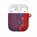 Newcastle Knights NAIDOC Week 2026 AirPods Case Aboriginal Lizard Dot Painting - 50 Years of Deadly
