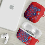 Newcastle Knights NAIDOC Week 2026 AirPods Case Aboriginal Lizard Dot Painting - 50 Years of Deadly