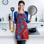 Newcastle Knights NAIDOC Week 2026 Apron Aboriginal Lizard Dot Painting - 50 Years of Deadly