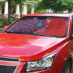 Newcastle Knights NAIDOC Week 2026 Auto Sun Shade Aboriginal Lizard Dot Painting - 50 Years of Deadly