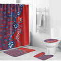 Newcastle Knights NAIDOC Week 2026 Bathroom Set Aboriginal Lizard Dot Painting - 50 Years of Deadly