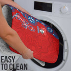 Newcastle Knights NAIDOC Week 2026 Bathroom Set Aboriginal Lizard Dot Painting - 50 Years of Deadly
