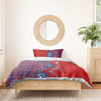 Newcastle Knights NAIDOC Week 2026 Bedding Set Aboriginal Lizard Dot Painting - 50 Years of Deadly
