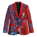 Newcastle Knights NAIDOC Week 2026 Blazer Aboriginal Lizard Dot Painting - 50 Years of Deadly
