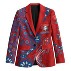 Newcastle Knights NAIDOC Week 2026 Blazer Aboriginal Lizard Dot Painting - 50 Years of Deadly