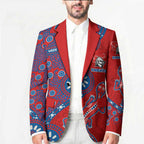 Newcastle Knights NAIDOC Week 2026 Blazer Aboriginal Lizard Dot Painting - 50 Years of Deadly