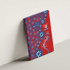 Newcastle Knights NAIDOC Week 2026 Canvas Wall Art Aboriginal Lizard Dot Painting - 50 Years of Deadly