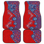 Newcastle Knights NAIDOC Week 2026 Car Mats Aboriginal Lizard Dot Painting - 50 Years of Deadly