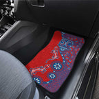 Newcastle Knights NAIDOC Week 2026 Car Mats Aboriginal Lizard Dot Painting - 50 Years of Deadly