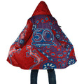 Newcastle Knights NAIDOC Week 2026 Cloak Aboriginal Lizard Dot Painting - 50 Years of Deadly