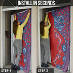 Newcastle Knights NAIDOC Week 2026 Door Cover Aboriginal Lizard Dot Painting - 50 Years of Deadly