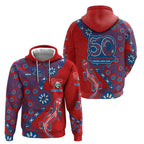 Newcastle Knights NAIDOC Week 2026 Hoodie Aboriginal Lizard Dot Painting - 50 Years of Deadly