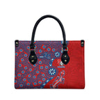 Newcastle Knights NAIDOC Week 2026 Leather Bag Aboriginal Lizard Dot Painting - 50 Years of Deadly