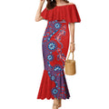 Newcastle Knights NAIDOC Week 2026 Mermaid Dress Aboriginal Lizard Dot Painting - 50 Years of Deadly