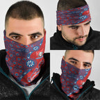 Newcastle Knights NAIDOC Week 2026 Neck Gaiter Aboriginal Lizard Dot Painting - 50 Years of Deadly
