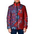 Newcastle Knights NAIDOC Week 2026 Padded Jacket Aboriginal Lizard Dot Painting - 50 Years of Deadly