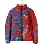 Newcastle Knights NAIDOC Week 2026 Padded Jacket Aboriginal Lizard Dot Painting - 50 Years of Deadly