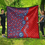 Newcastle Knights NAIDOC Week 2026 Quilt Aboriginal Lizard Dot Painting - 50 Years of Deadly