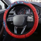 Newcastle Knights NAIDOC Week 2026 Steering Wheel Cover Aboriginal Lizard Dot Painting - 50 Years of Deadly