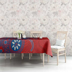 Newcastle Knights NAIDOC Week 2026 Tablecloth Aboriginal Lizard Dot Painting - 50 Years of Deadly