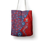 Newcastle Knights NAIDOC Week 2026 Tote Bag Aboriginal Lizard Dot Painting - 50 Years of Deadly