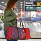 Newcastle Knights NAIDOC Week 2026 Travel Bag Aboriginal Lizard Dot Painting - 50 Years of Deadly