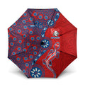 Newcastle Knights NAIDOC Week 2026 Umbrella Aboriginal Lizard Dot Painting - 50 Years of Deadly