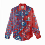 Newcastle Knights NAIDOC Week 2026 Women Casual Shirt Aboriginal Lizard Dot Painting - 50 Years of Deadly