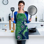 New Zealand Warriors NAIDOC Week 2026 Apron Aboriginal Lizard Dot Painting - 50 Years of Deadly