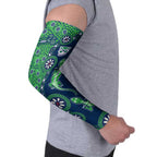 New Zealand Warriors NAIDOC Week 2026 Arm Sleeves Aboriginal Lizard Dot Painting - 50 Years of Deadly