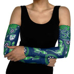 New Zealand Warriors NAIDOC Week 2026 Arm Sleeves Aboriginal Lizard Dot Painting - 50 Years of Deadly