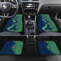New Zealand Warriors NAIDOC Week 2026 Car Mats Aboriginal Lizard Dot Painting - 50 Years of Deadly
