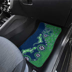 New Zealand Warriors NAIDOC Week 2026 Car Mats Aboriginal Lizard Dot Painting - 50 Years of Deadly