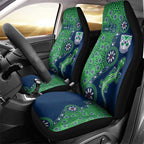 New Zealand Warriors NAIDOC Week 2026 Car Seat Cover Aboriginal Lizard Dot Painting - 50 Years of Deadly