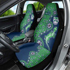 New Zealand Warriors NAIDOC Week 2026 Car Seat Cover Aboriginal Lizard Dot Painting - 50 Years of Deadly