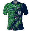 New Zealand Warriors NAIDOC Week 2026 Polo Shirt Aboriginal Lizard Dot Painting - 50 Years of Deadly