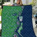 New Zealand Warriors NAIDOC Week 2026 Quilt Aboriginal Lizard Dot Painting - 50 Years of Deadly