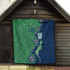 New Zealand Warriors NAIDOC Week 2026 Quilt Aboriginal Lizard Dot Painting - 50 Years of Deadly
