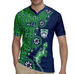 New Zealand Warriors NAIDOC Week 2026 Rugby Jersey Aboriginal Lizard Dot Painting - 50 Years of Deadly