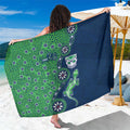 New Zealand Warriors NAIDOC Week 2026 Sarong Aboriginal Lizard Dot Painting - 50 Years of Deadly