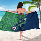 New Zealand Warriors NAIDOC Week 2026 Sarong Aboriginal Lizard Dot Painting - 50 Years of Deadly