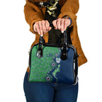 New Zealand Warriors NAIDOC Week 2026 Shoulder Handbag Aboriginal Lizard Dot Painting - 50 Years of Deadly
