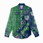 New Zealand Warriors NAIDOC Week 2026 Women Casual Shirt Aboriginal Lizard Dot Painting - 50 Years of Deadly