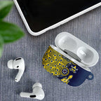 North Queensland Cowboys NAIDOC Week 2026 AirPods Case Aboriginal Lizard Dot Painting - 50 Years of Deadly