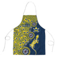 North Queensland Cowboys NAIDOC Week 2026 Apron Aboriginal Lizard Dot Painting - 50 Years of Deadly