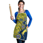 North Queensland Cowboys NAIDOC Week 2026 Apron Aboriginal Lizard Dot Painting - 50 Years of Deadly