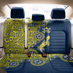 North Queensland Cowboys NAIDOC Week 2026 Back Car Seat Cover Aboriginal Lizard Dot Painting - 50 Years of Deadly