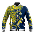 North Queensland Cowboys NAIDOC Week 2026 Baseball Jacket Aboriginal Lizard Dot Painting - 50 Years of Deadly